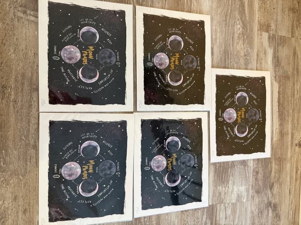 Astrology moon card bundle